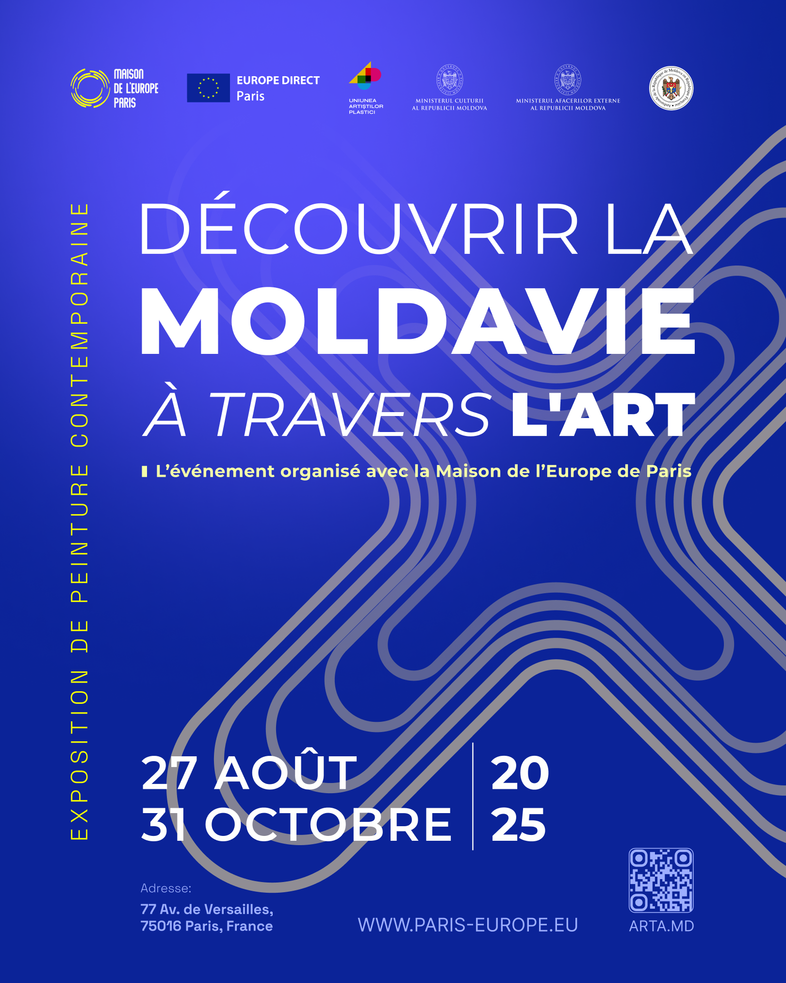 Descoperă Moldova prin Artă la Paris
